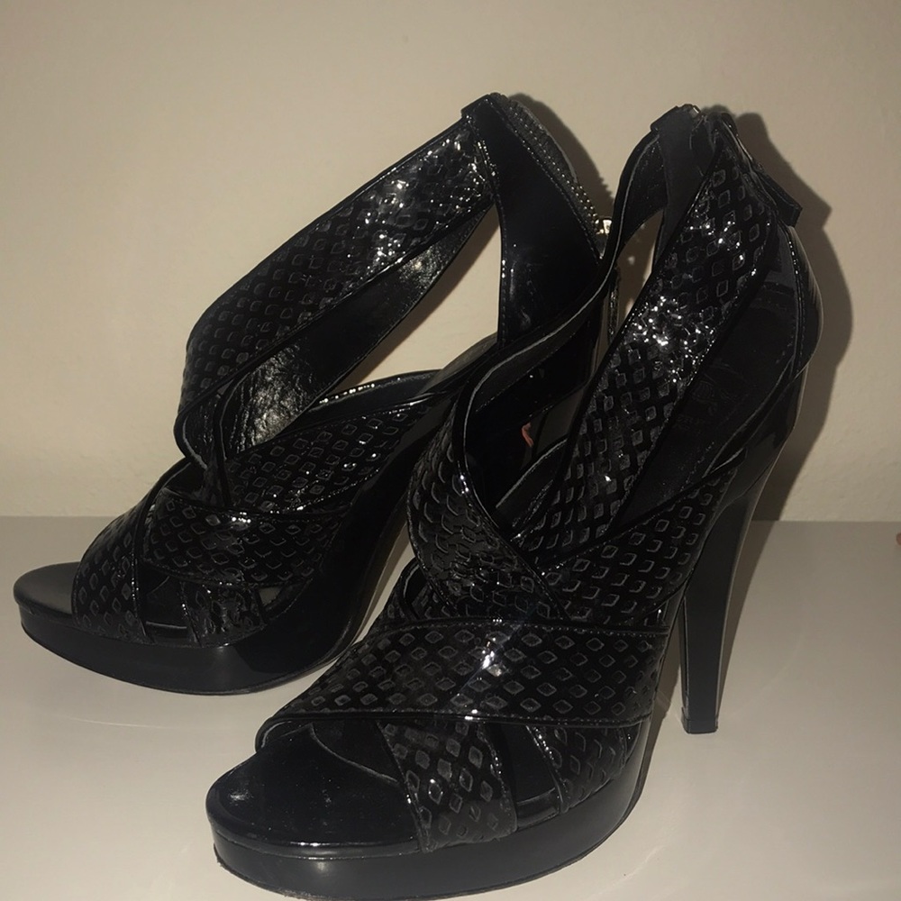 Burberry Prorsum Open Toe Heels